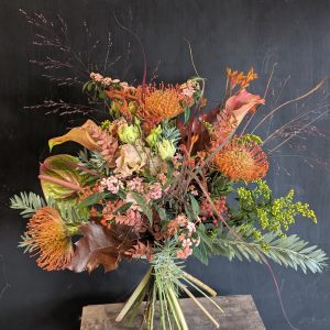 Dansk autumn oranges bouquet