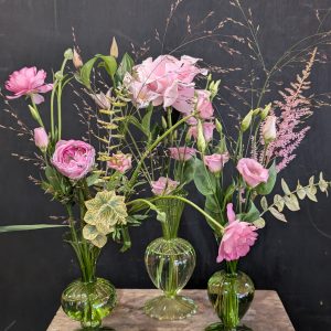 Dansk spring bud vases selection
